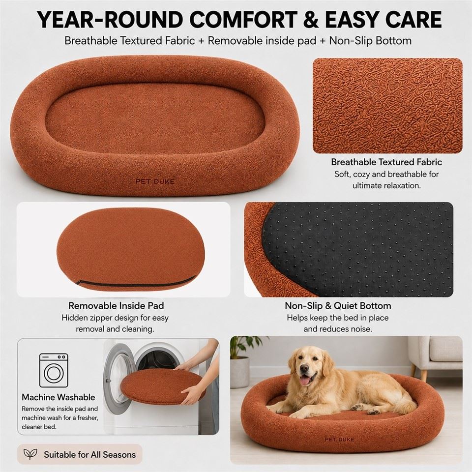 Orthopedic Bolster Dog Bed For Joint Relief best
